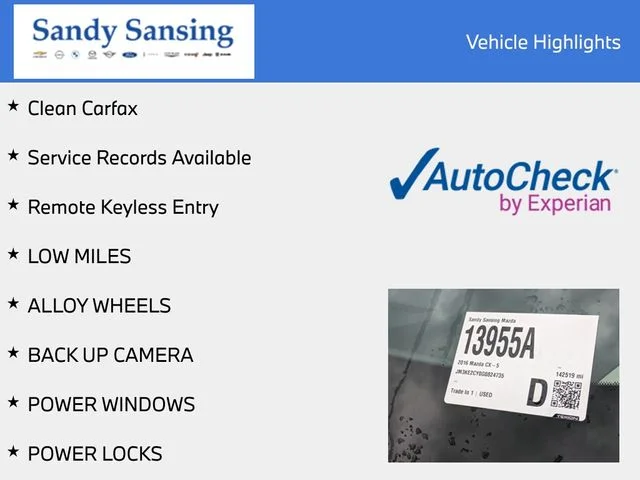 Used 2016 Gray Mazda Touring image 7