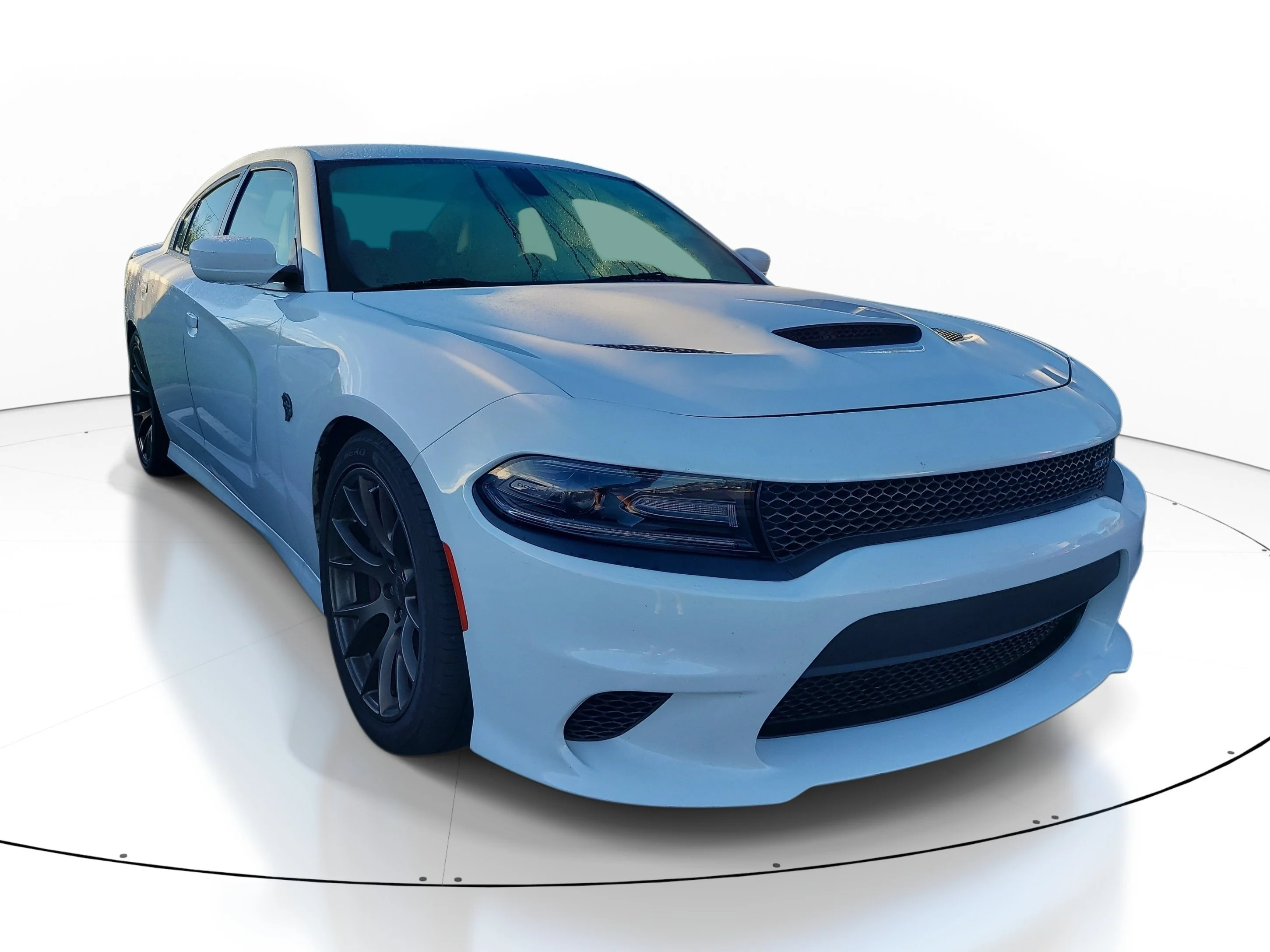 Used 2016 Bright White Clearcoat Dodge SRT Hellcat image 1