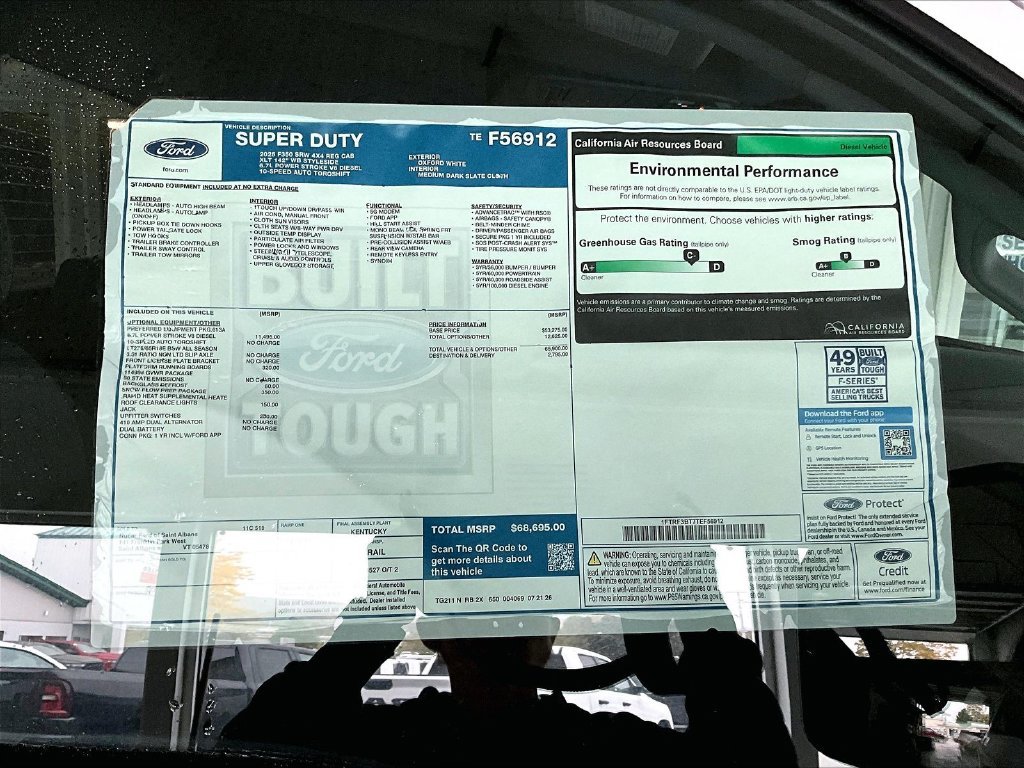 New 2026 Oxford White Ford XLT image 17