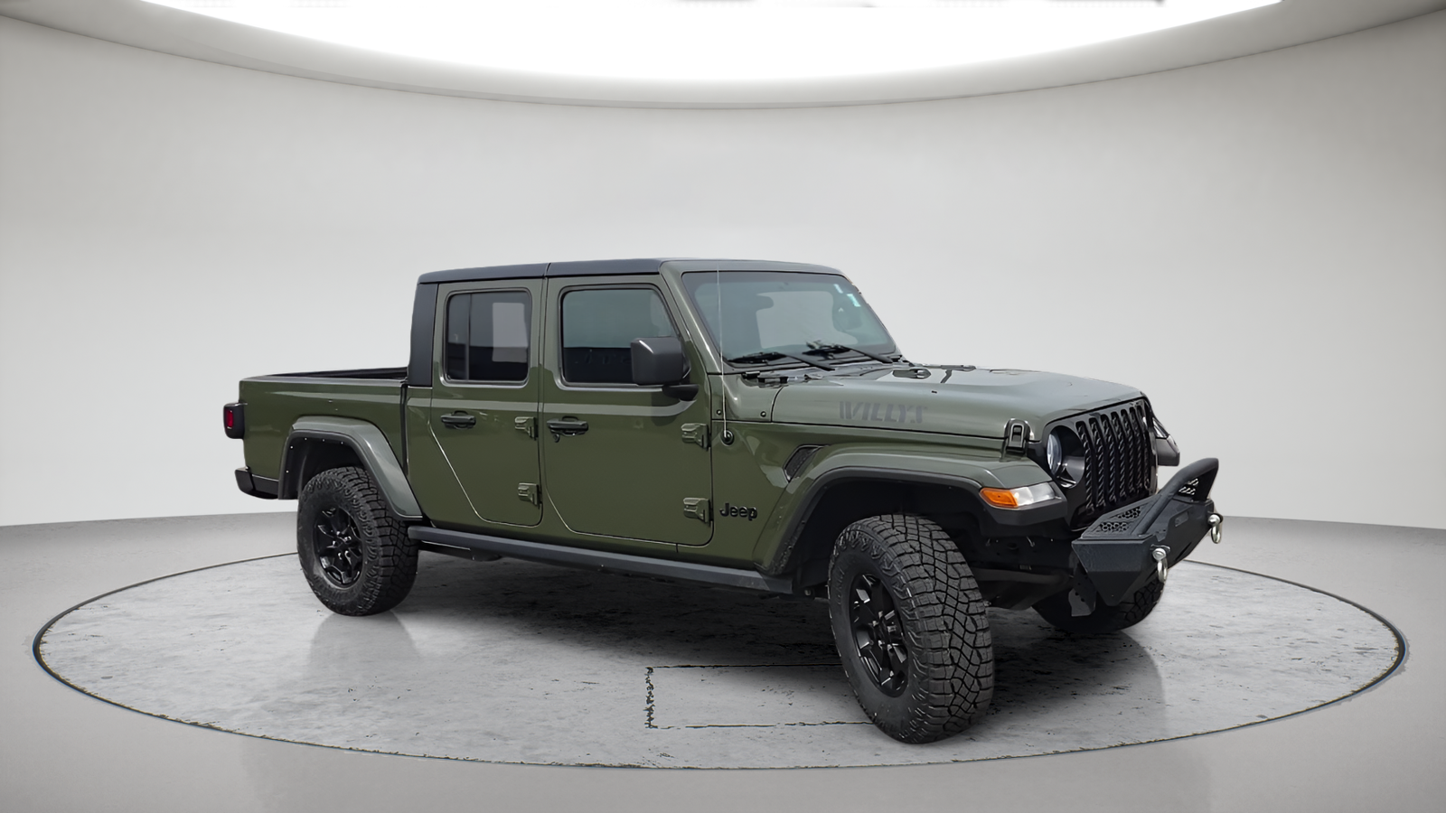 Used 2021 Sarge Green Clearcoat Jeep Willys image 4