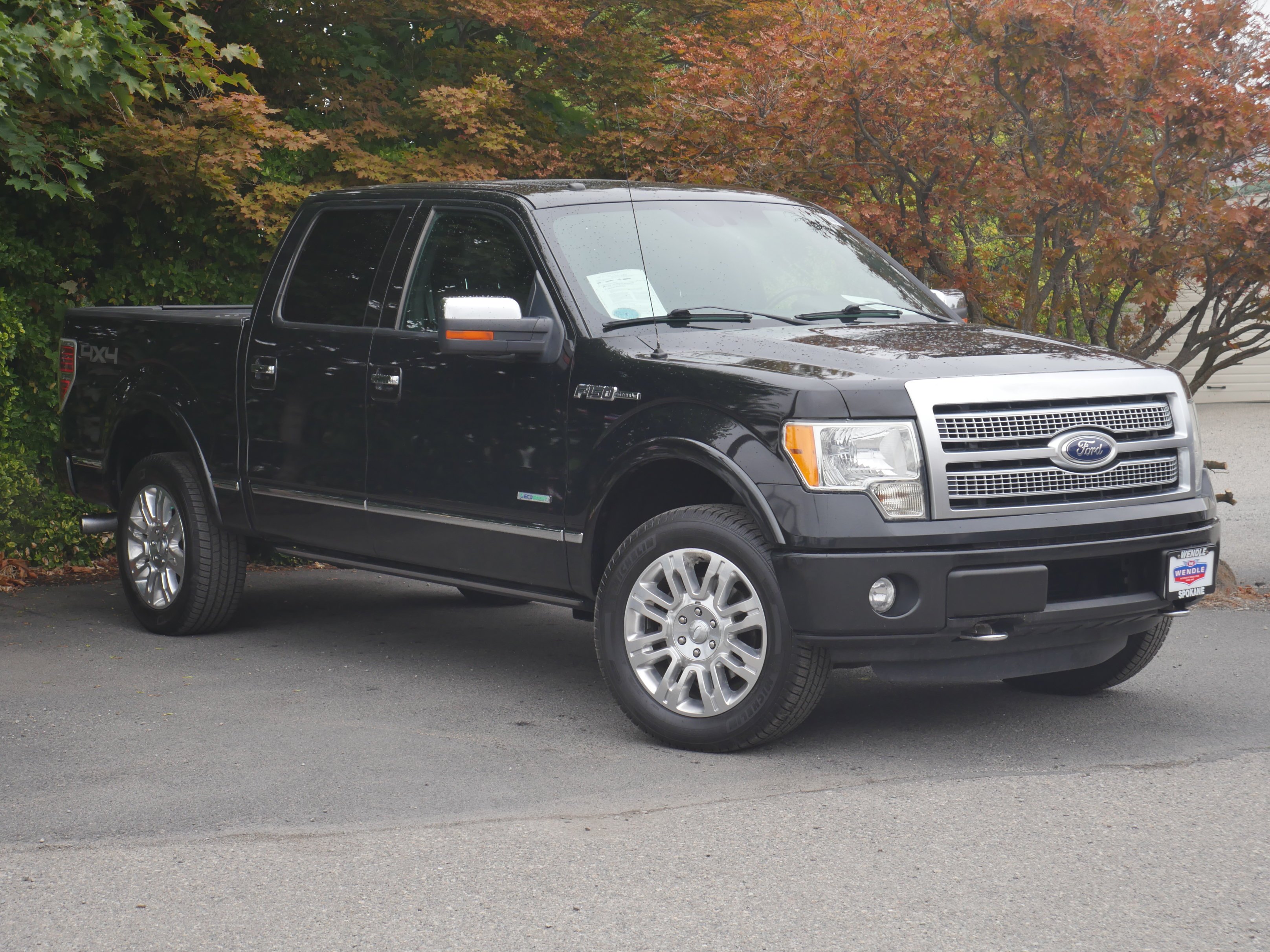 Used 2012 Tuxedo Black Metallic Ford Platinum image 3