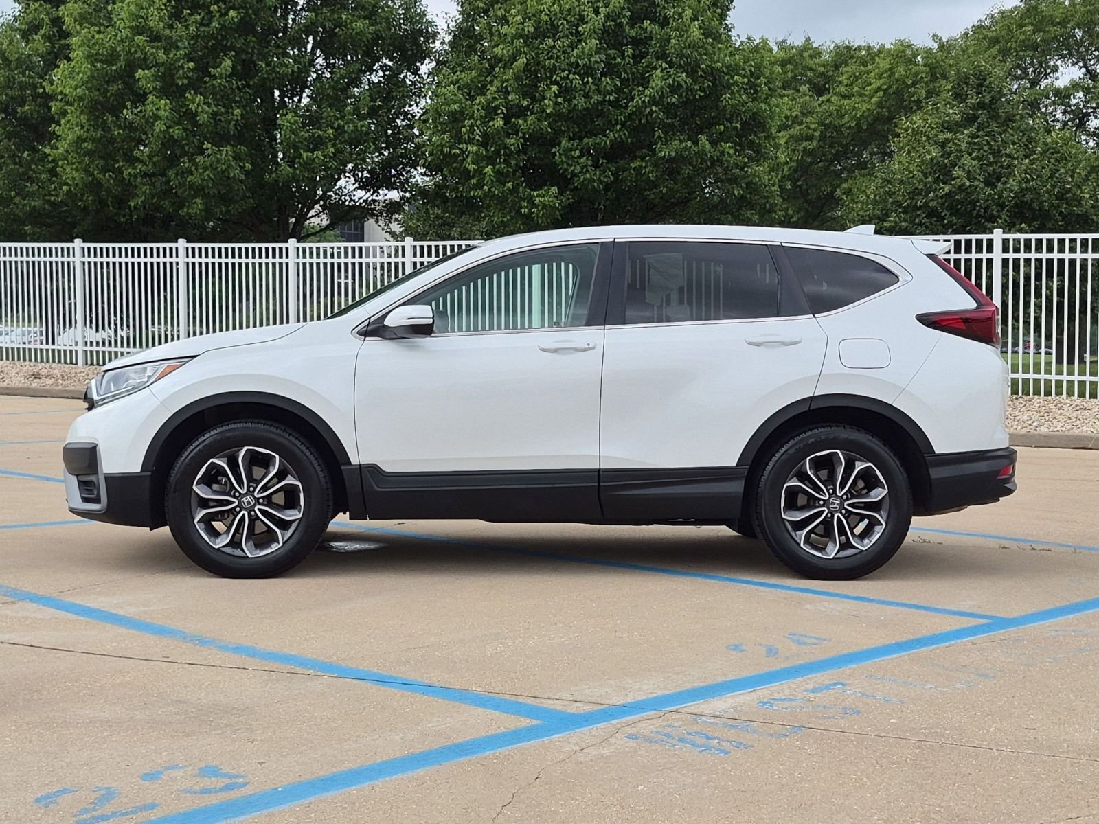 Used 2020 Platinum White Pearl Honda EX-L AWD image 10