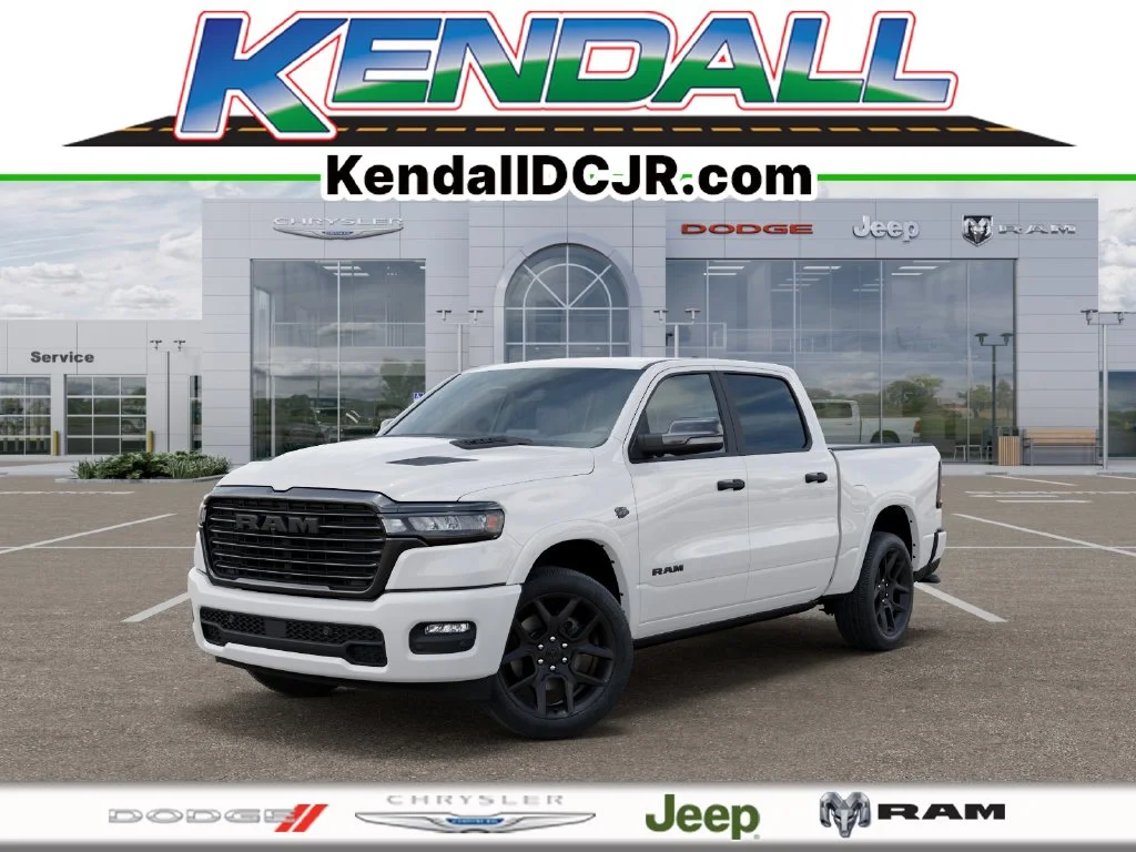 New 2027 Bright White Clear-Coat Exterior Paint RAM Laramie image 1