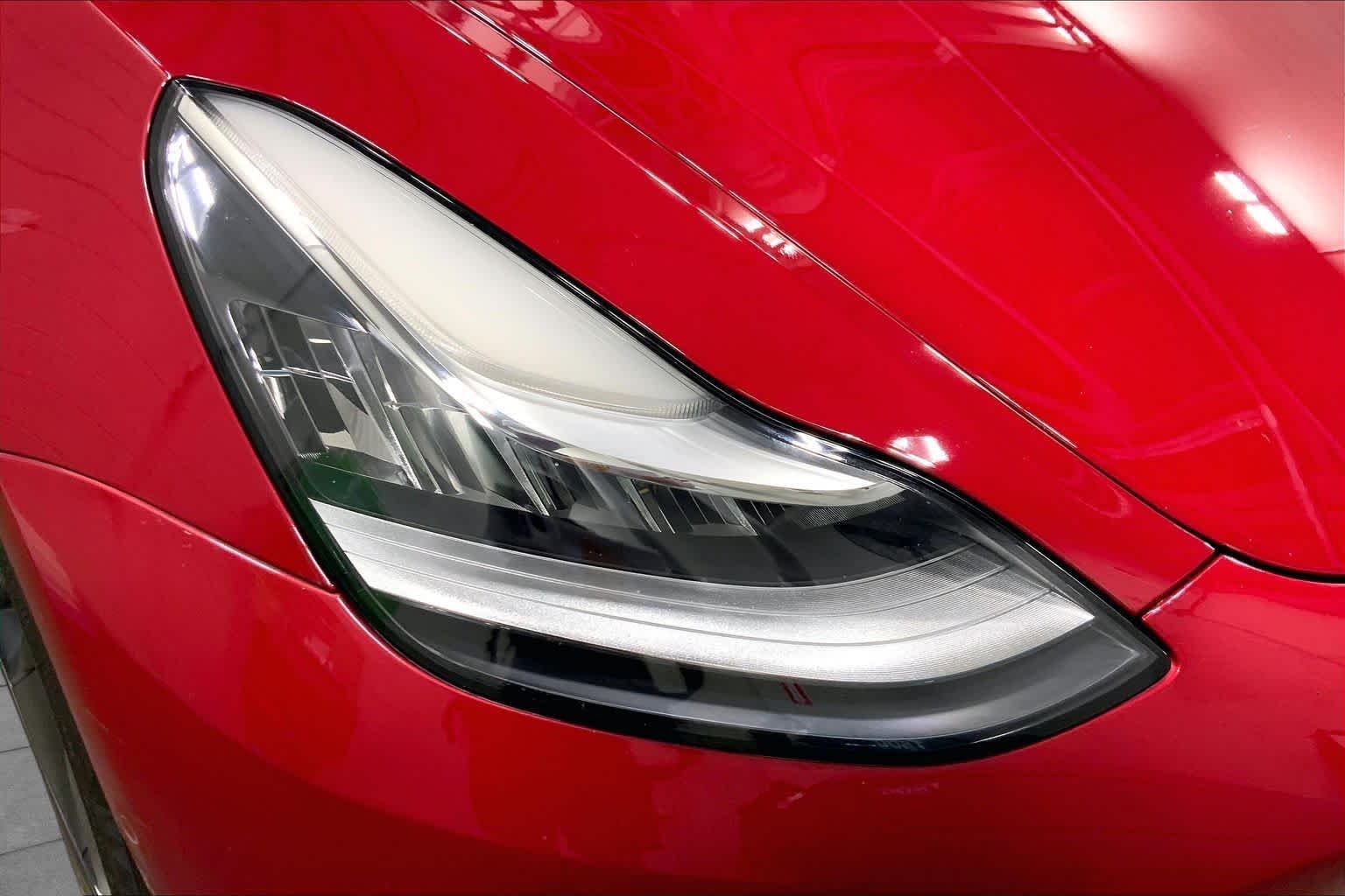 Used 2020 Red Multi-Coat Tesla Standard Range image 26