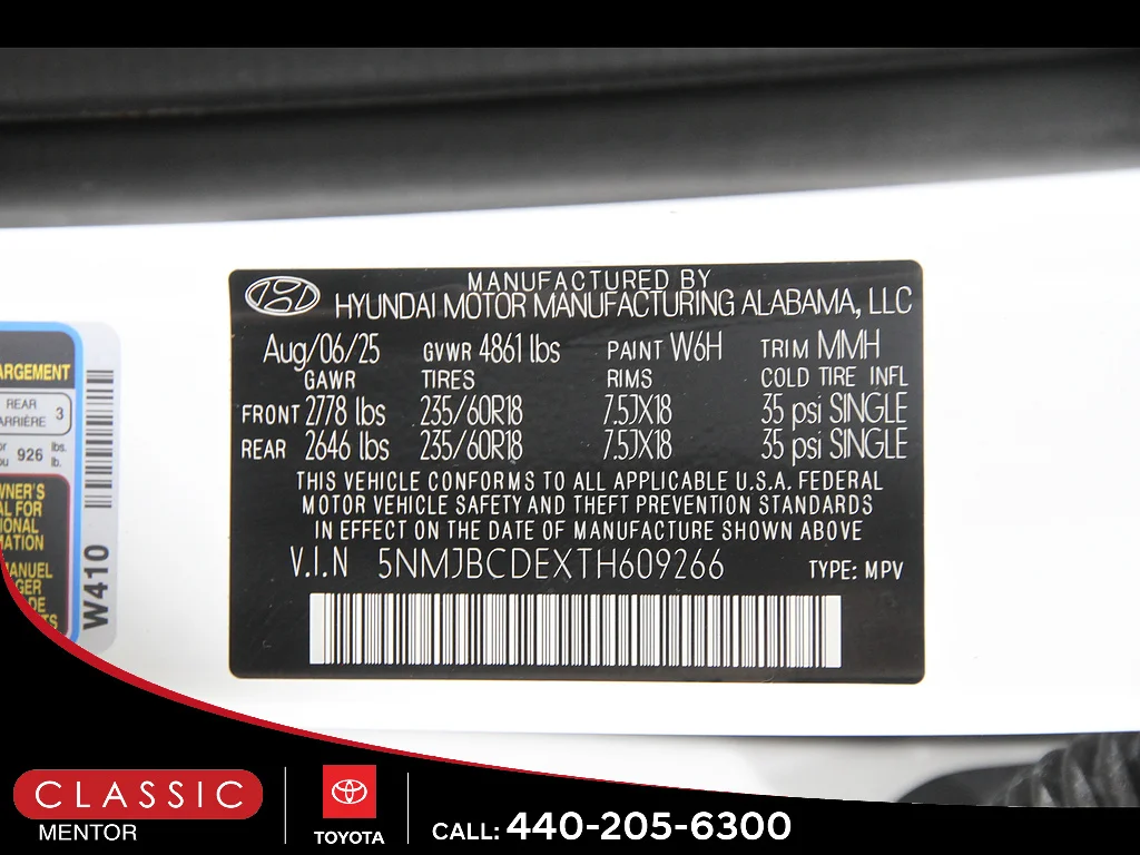 Used 2026 Serenity White Pearl Hyundai SEL image 23