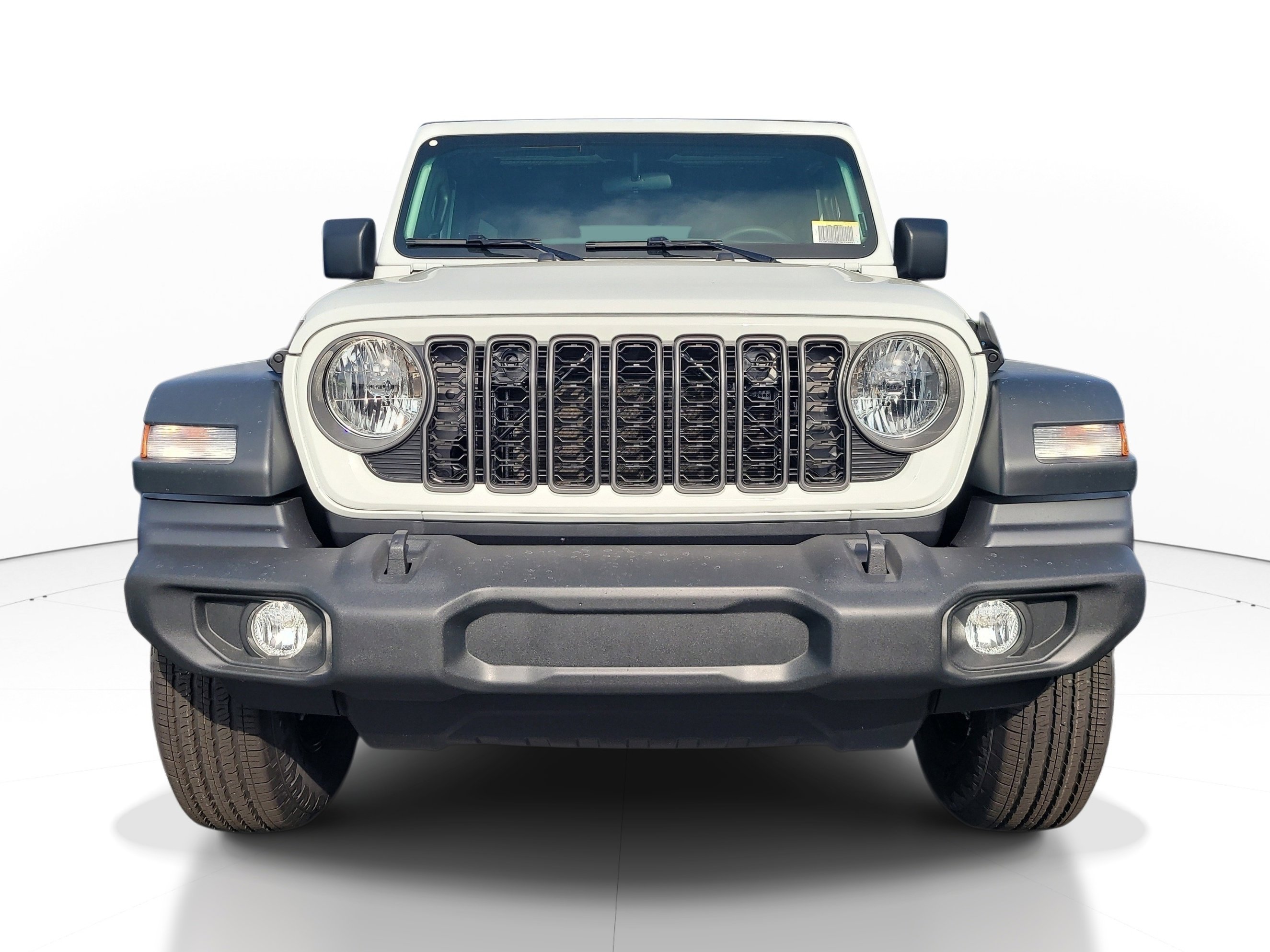 New 2026 Bright White Clear-Coat Exterior Paint Jeep Sport image 3
