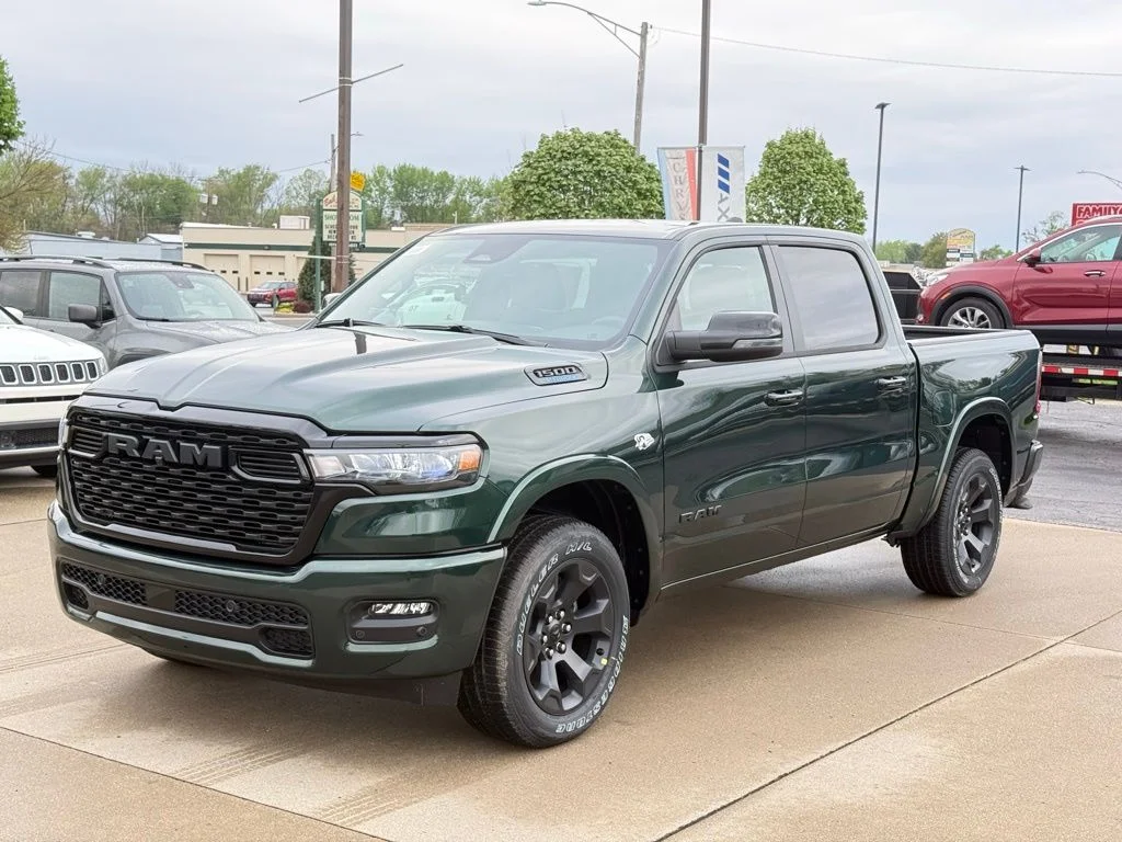 New 2026 Serrano-Green Metallic Exterior Paint RAM Big Horn/Lone Star image 3