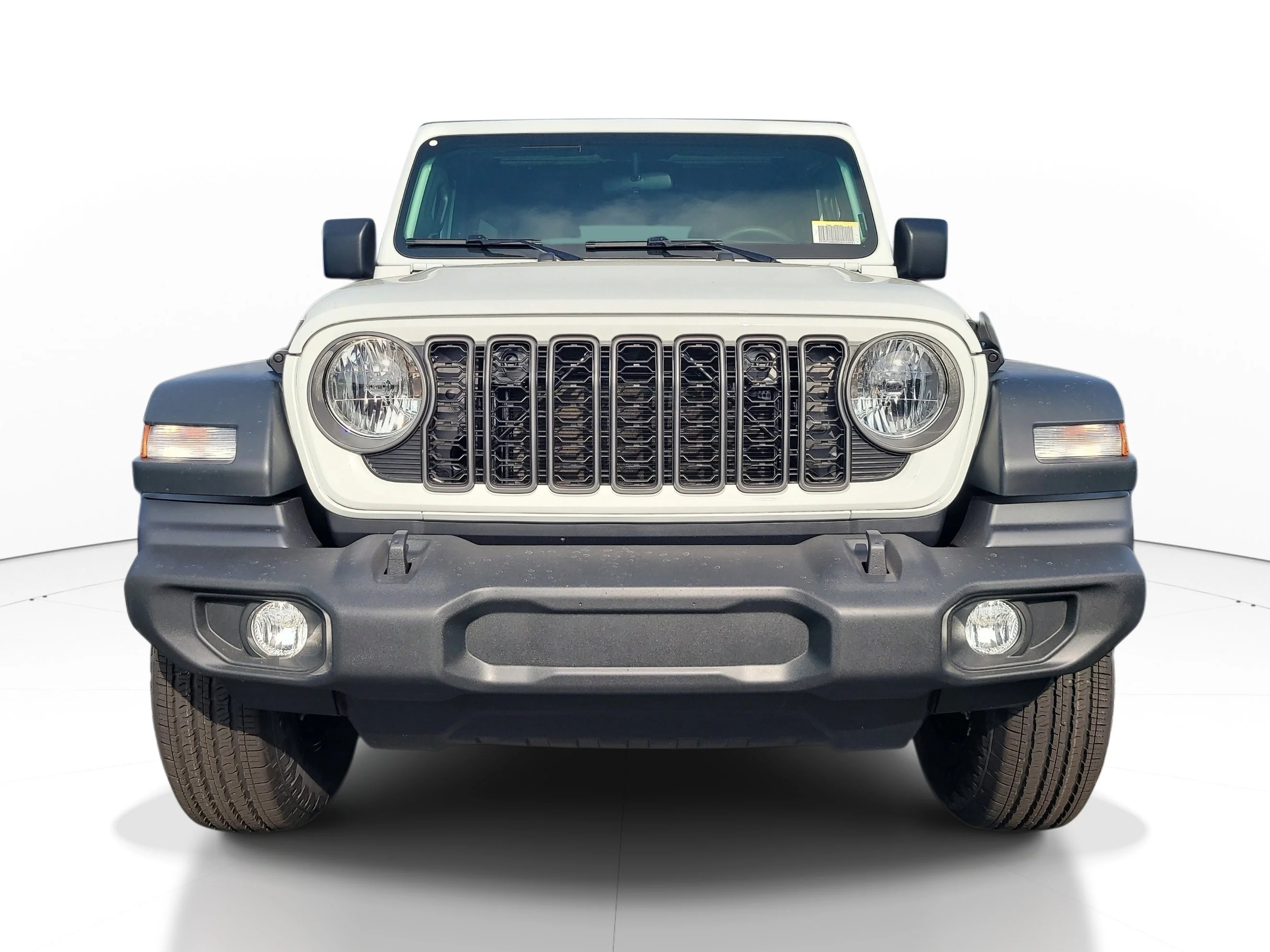 New 2026 Bright White Clearcoat Jeep Sport image 3