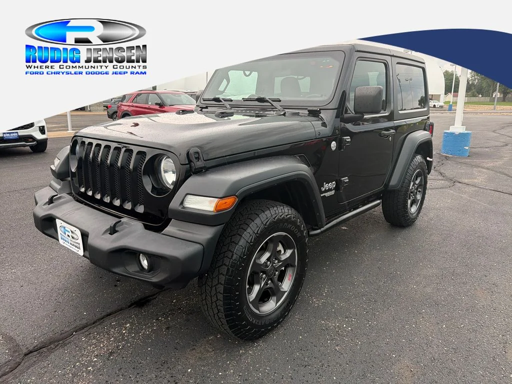 Used 2019 Black Jeep Sport S image 1