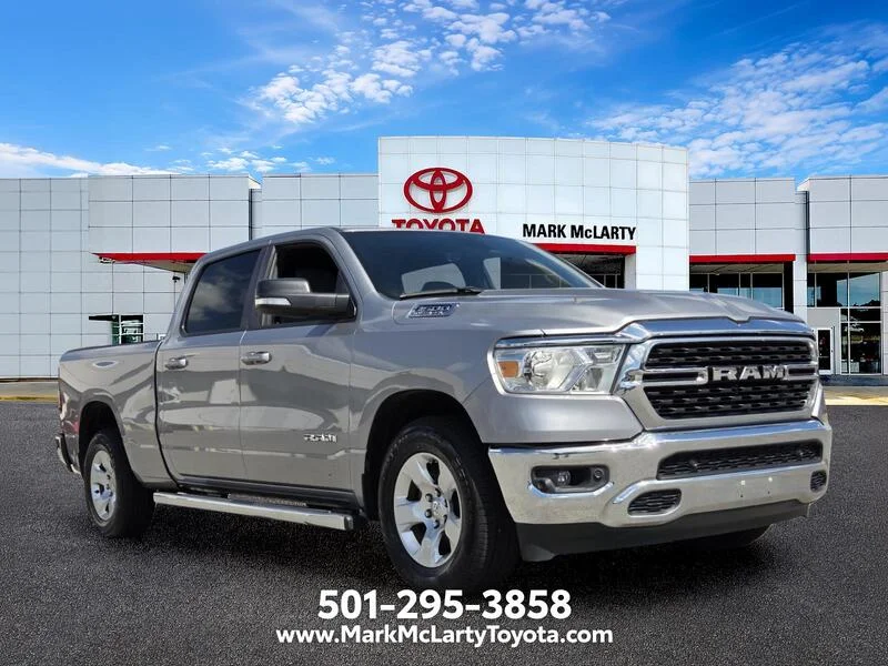 Used 2022 Billet Silver Metallic RAM BIG HORN 4X2 CREW CAB 6