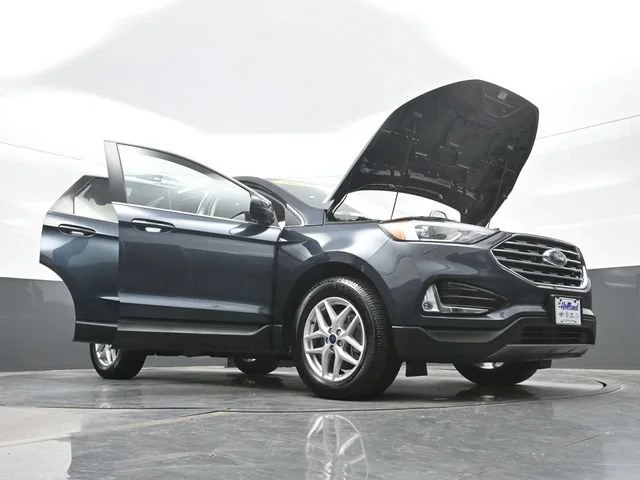 Used 2022 Blue Ford SEL image 32