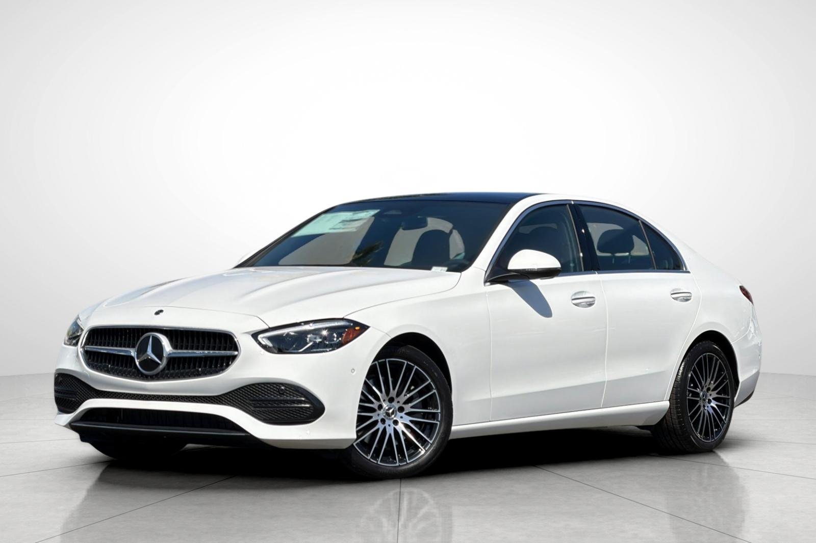 New 2026 Polar White Mercedes-Benz C 300 image 1