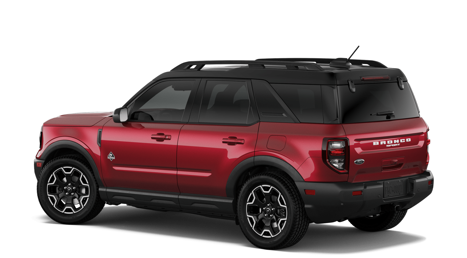 New 2026 Ruby Red Metallic Tinted Clearcoat Ford Outer Banks® image 2