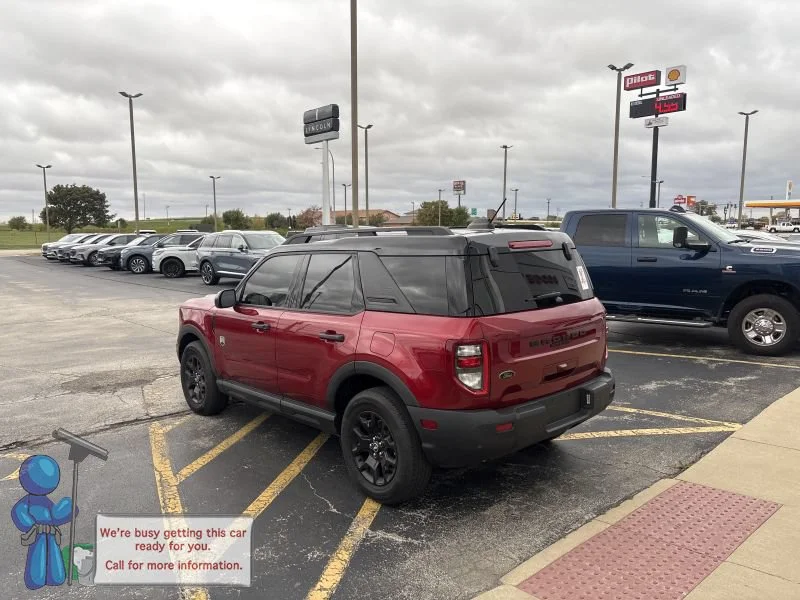 Used 2025 Ruby Red Metallic Ford Big Bend image 3