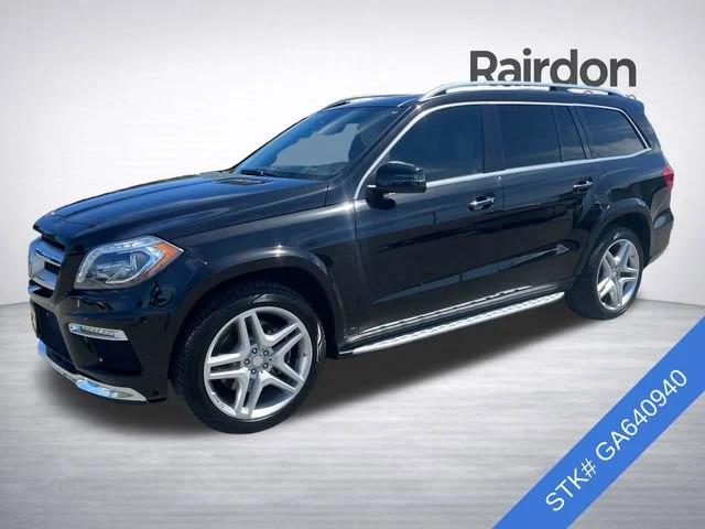 Used 2016 Obsidian Black Metallic Mercedes-Benz GL 550 image 3