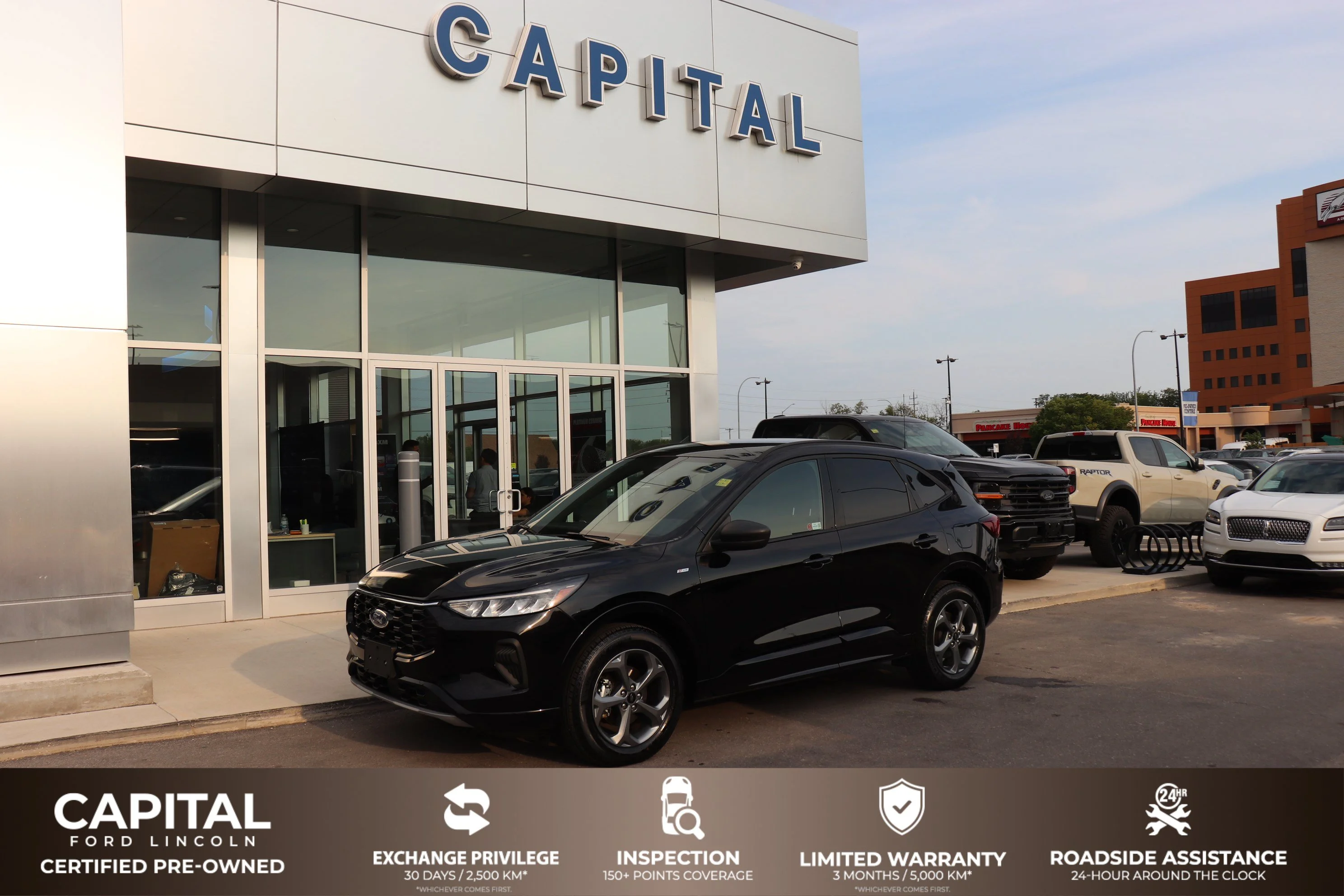 Certified Used 2024 Black Ford ST-Line AWD image 1