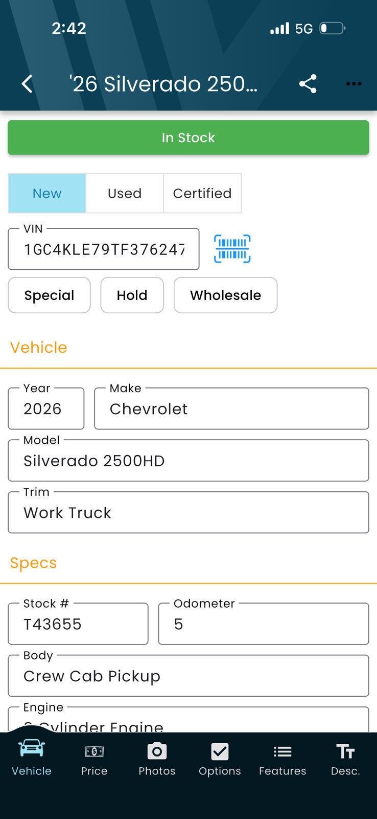 2026 Chevrolet Silverado 2500 HD Work Truck - Photo 42