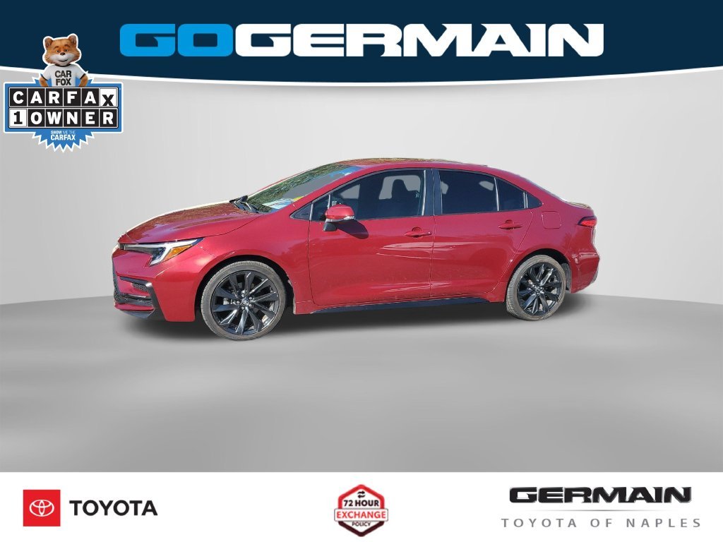 Certified Used 2024 Red Toyota SE image 12