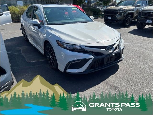 Certified Used 2024 White Toyota SE image 1