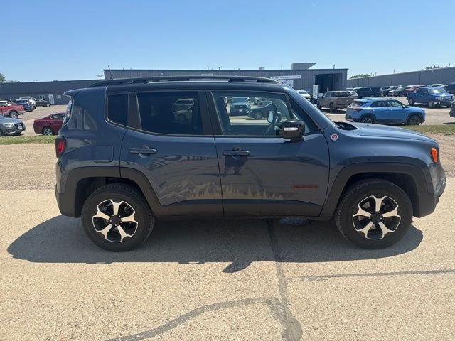 Used 2021 Blue Jeep Trailhawk image 11