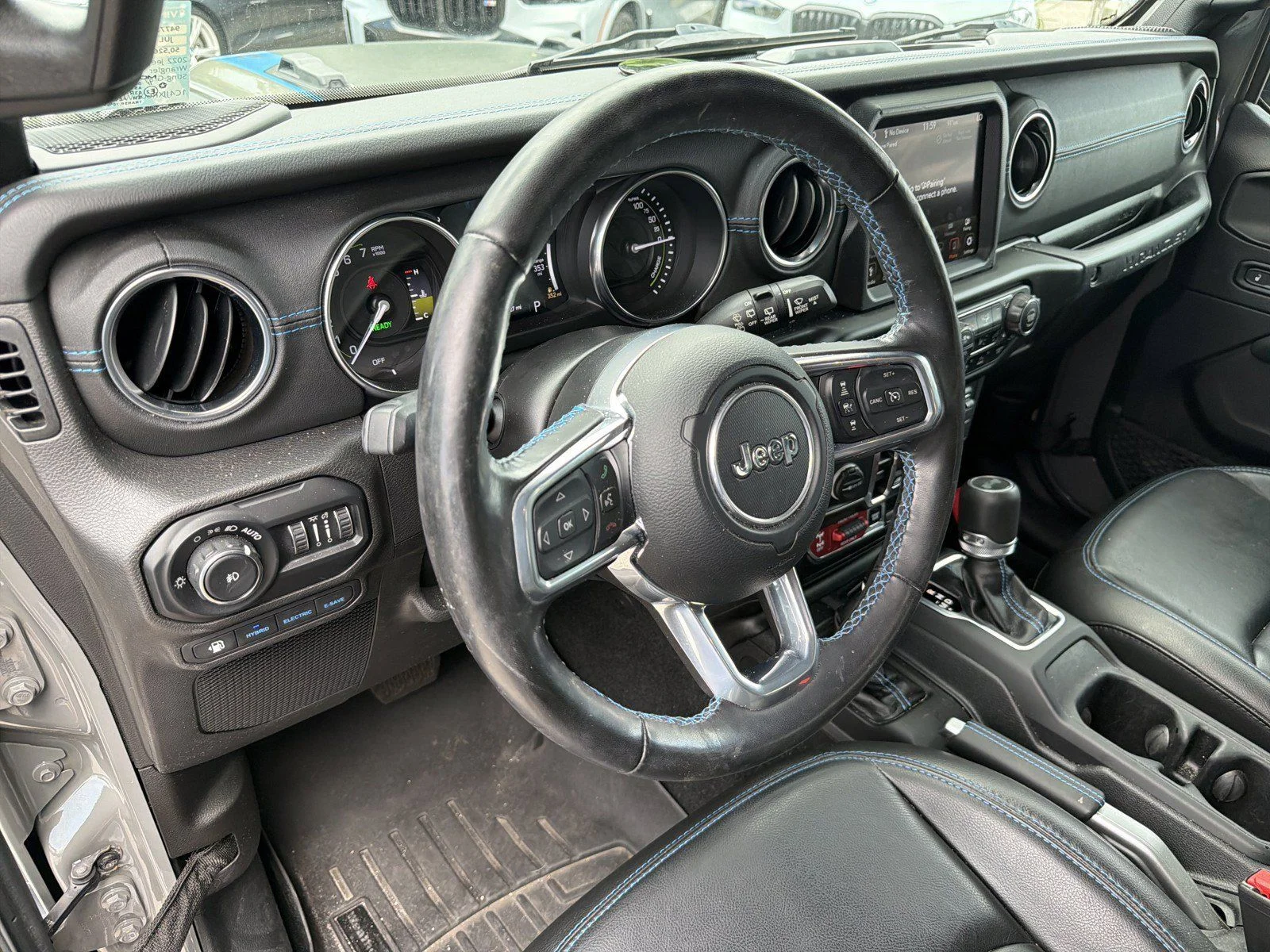 Used 2022 Gray Jeep Unlimited Rubicon 4xe image 20
