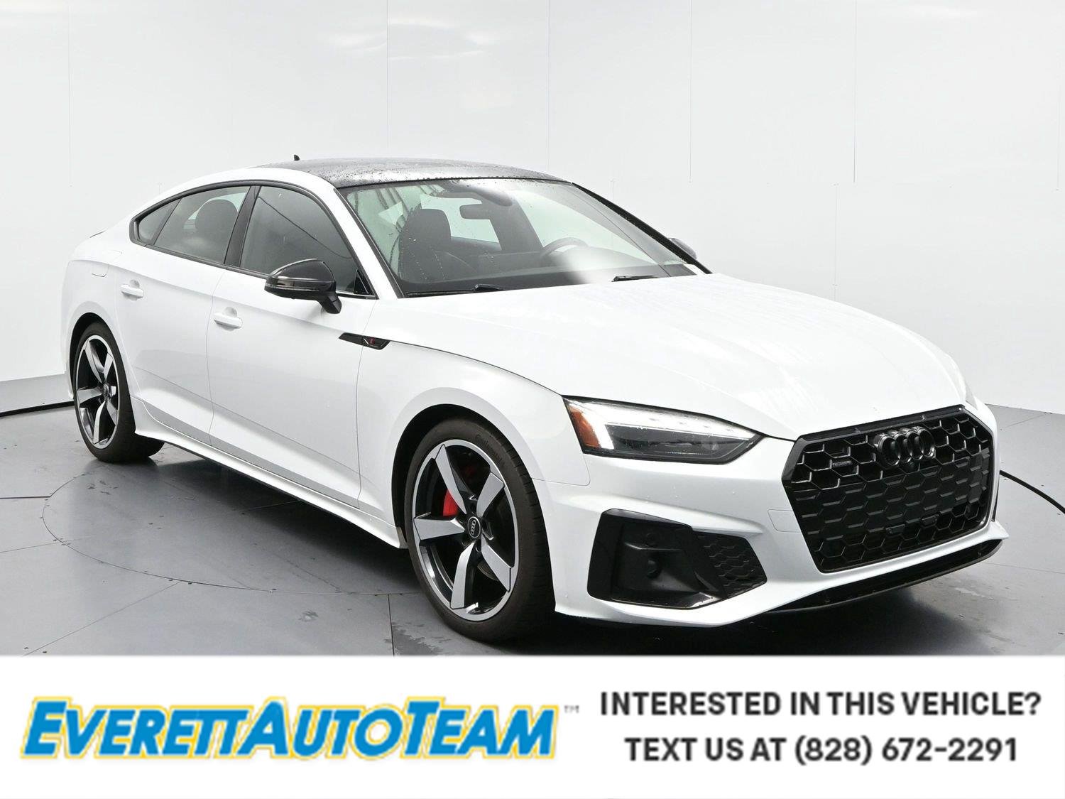 Used 2023 Glacier White Metallic Audi S line Premium Plus image 1