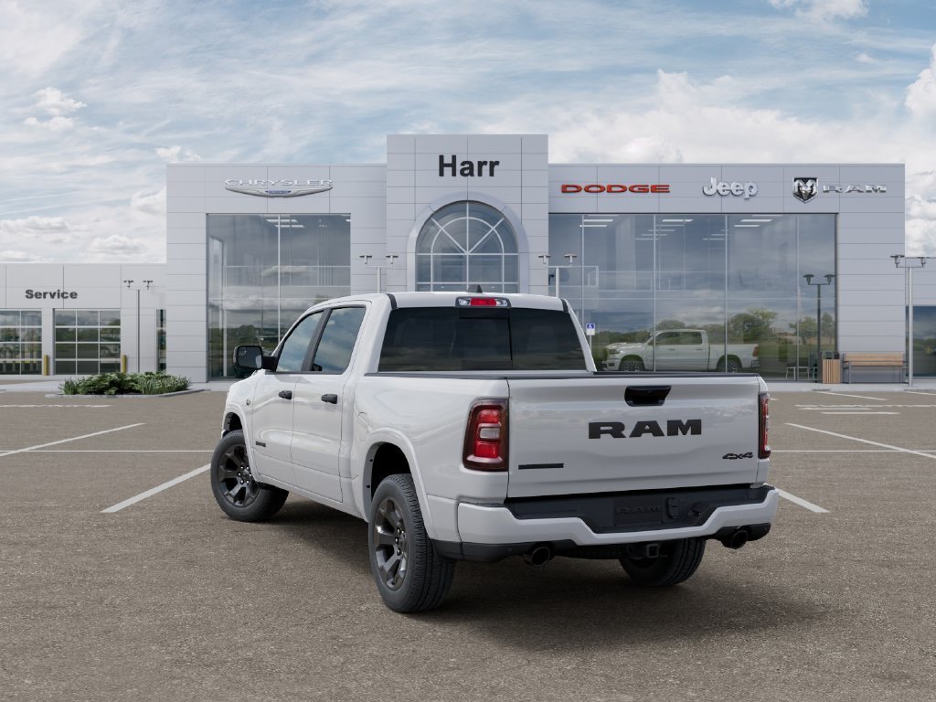 New 2026 Bright White Clear-Coat Exterior Paint RAM Big Horn/Lone Star image 3