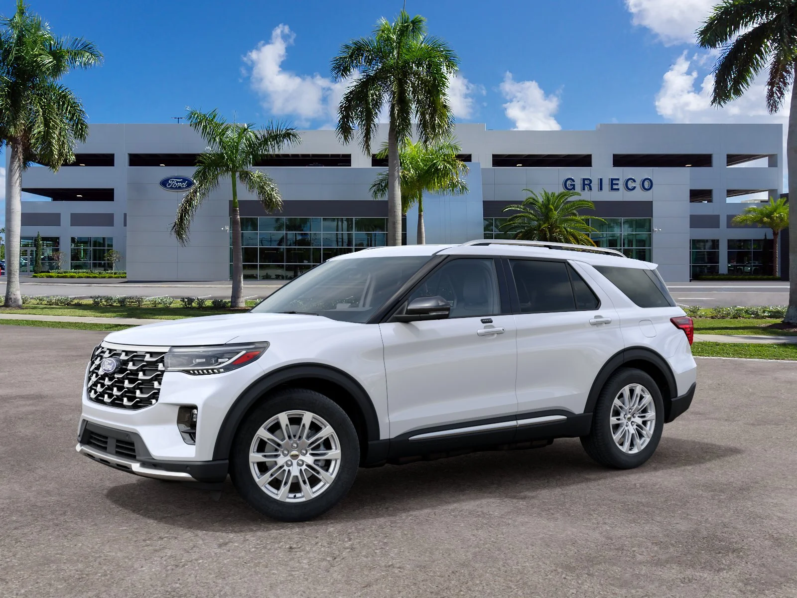 New 2027 Star White Metallic Tri-Coat Ford Platinum™ image 24