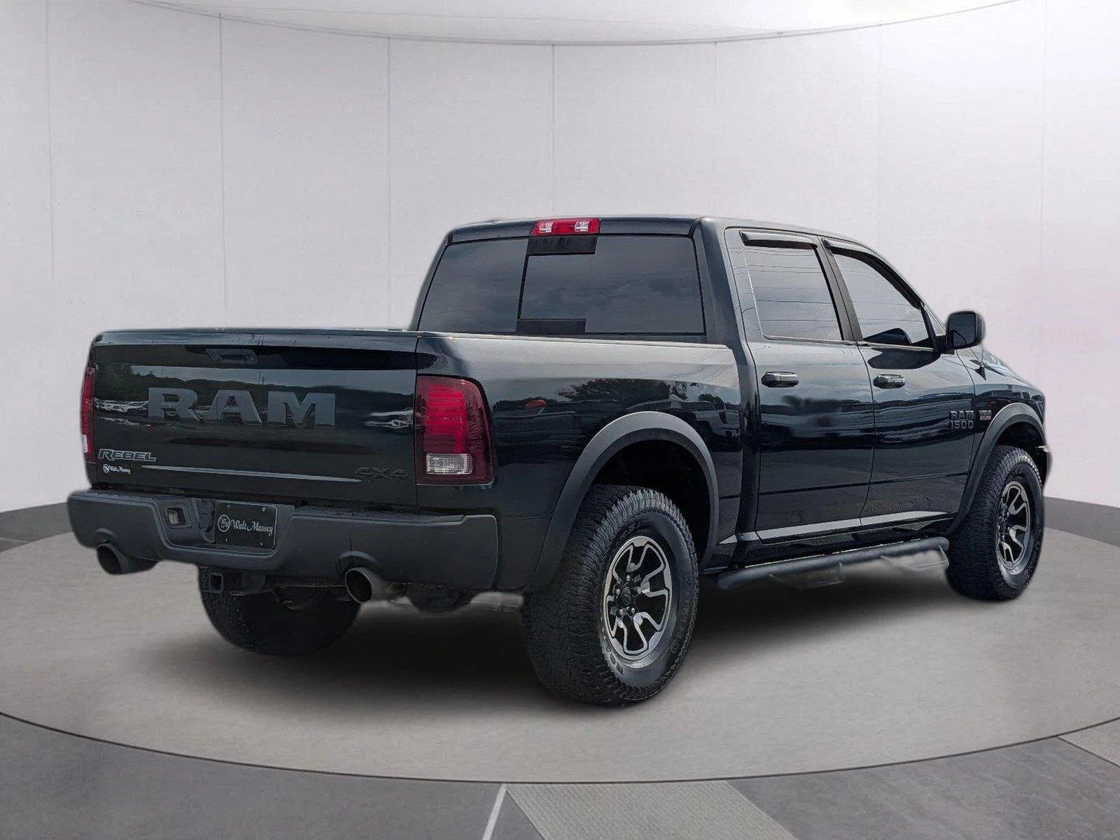 Used 2016 Brilliant Black Crystal Pearlcoat Ram Rebel image 6