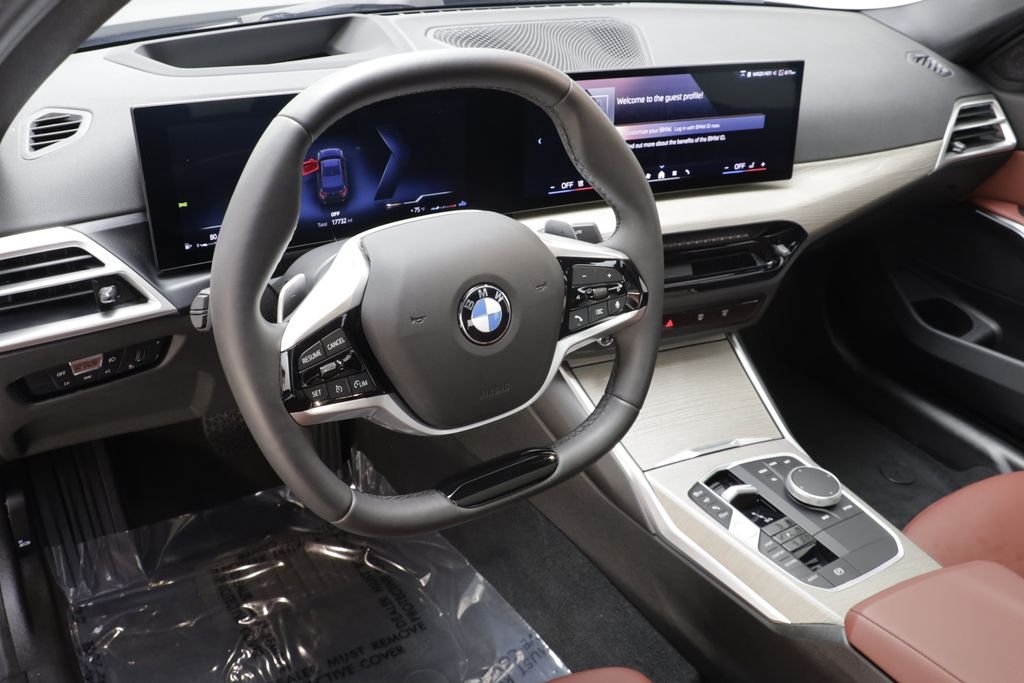 Certified Used 2025 Black Sapphire Metallic BMW 330i xDrive image 7