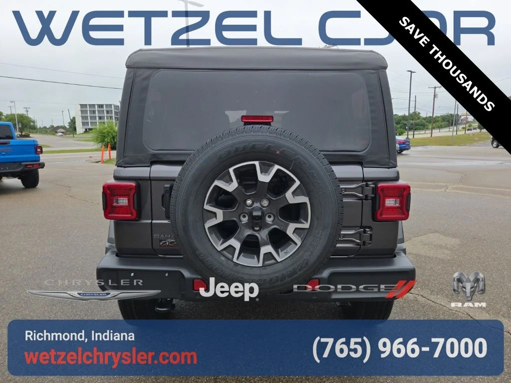 New 2025 Gray Jeep Sahara image 6