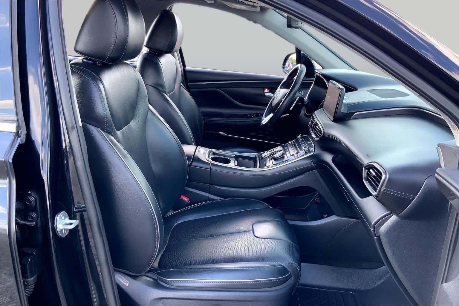 Used 2021 Twilight Black Hyundai SEL image 9