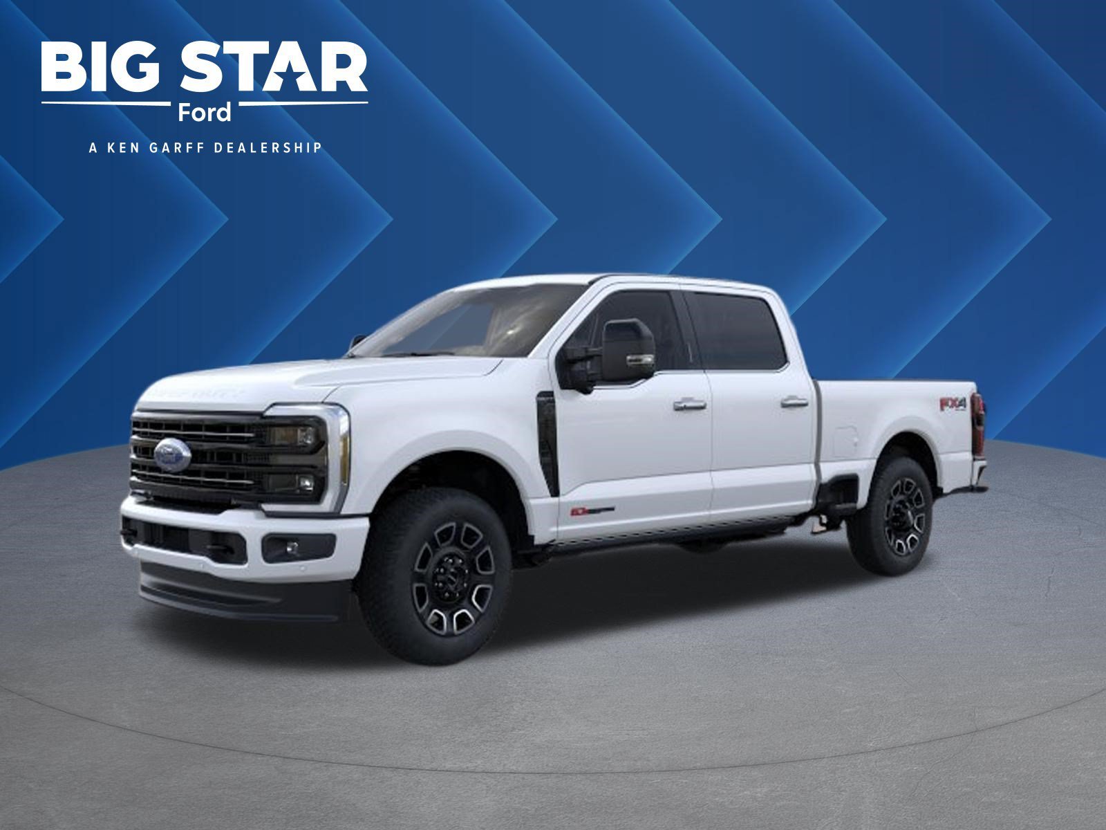 New 2026 Star White Metallic Tri-Coat Ford Platinum image 1