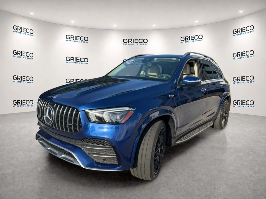 Used 2021 Blue Mercedes-Benz GLE 53 AMG® image 3