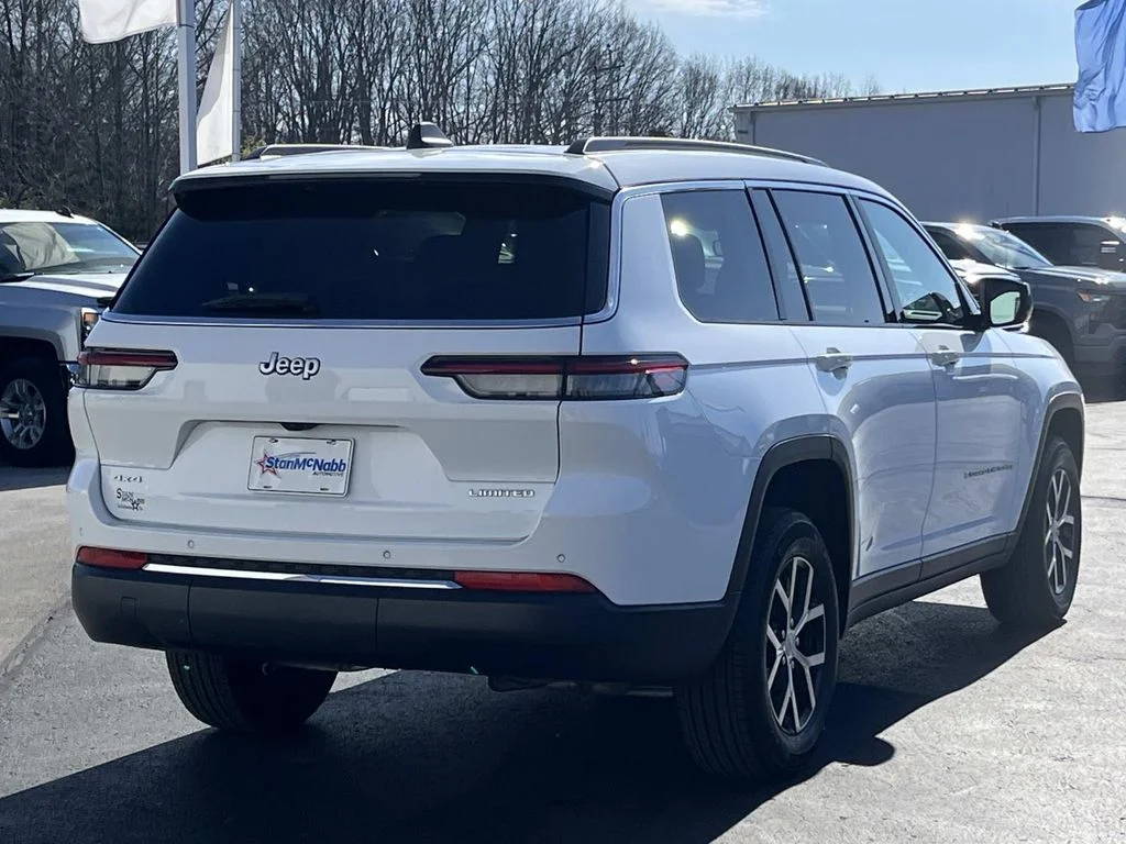 Used 2024 Bright White Clearcoat Jeep Limited image 7