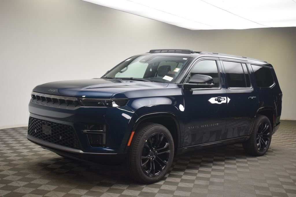 New 2026 Fathom Blue Pearl-Coat Exterior Paint (Late Availability) Jeep Summit Obsidian image 16