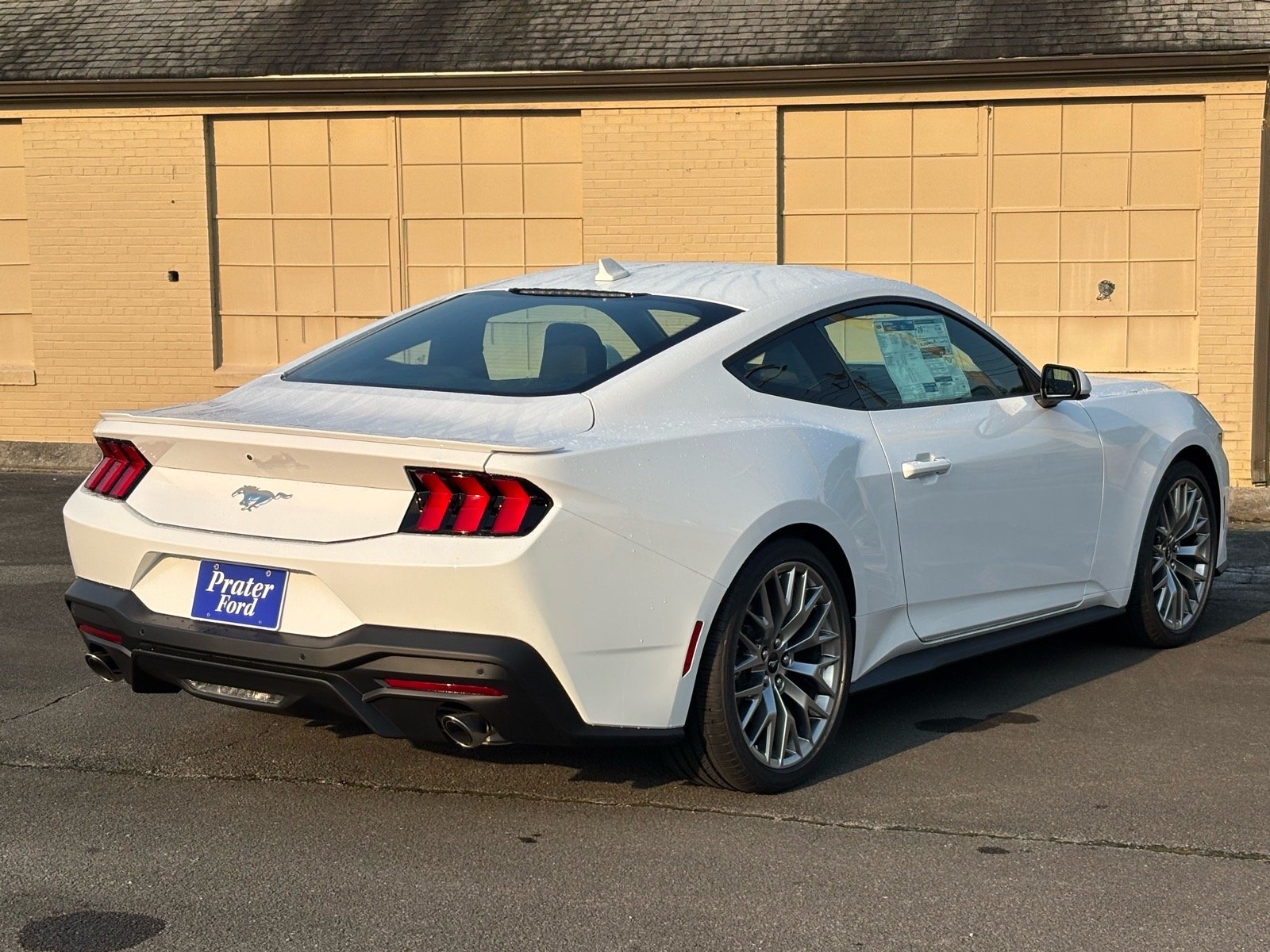 New 2026 Oxford White Ford EcoBoost® Premium Fastback image 3
