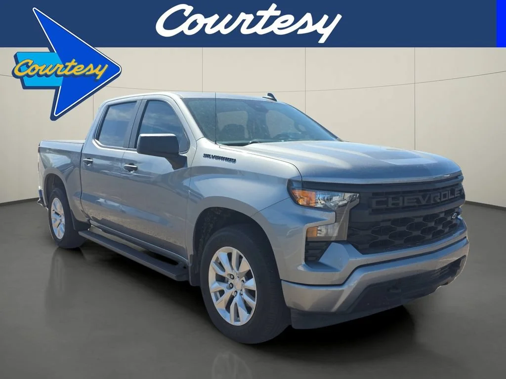 Used 2024 Sterling Gray Metallic Chevrolet Custom image 1