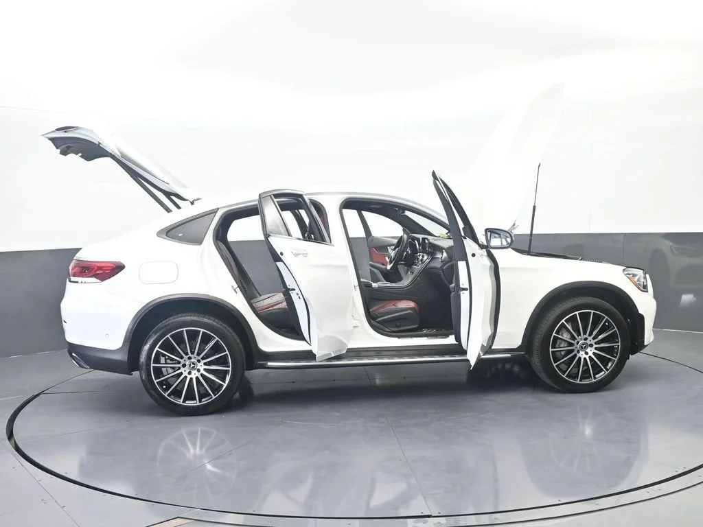 Used 2022 Diamond White Mercedes-Benz GLC 300 Coupe image 85