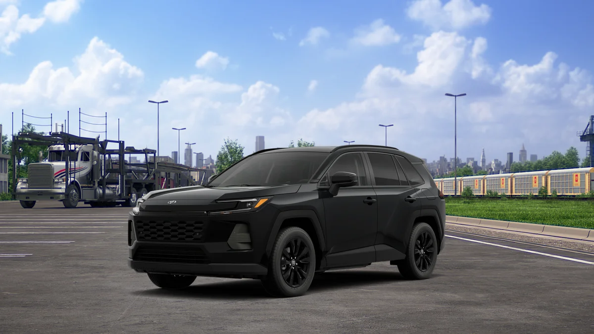 New 2026 Midnight Black Metallic Toyota XLE Premium image 3