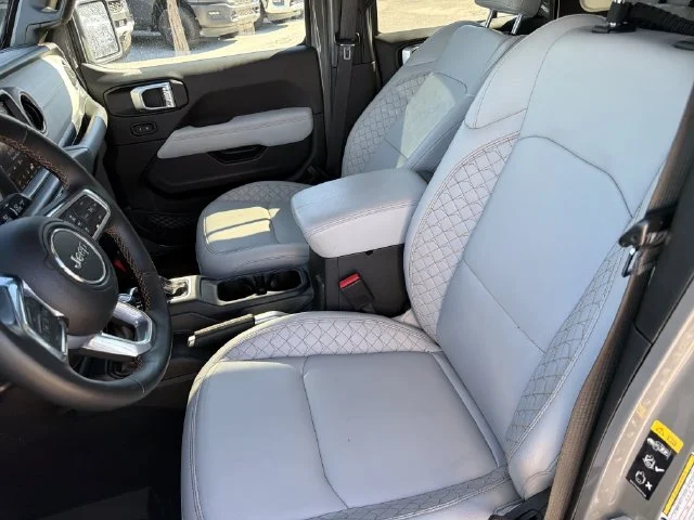 Used 2022 Gray Jeep Unlimited Sahara 4xe image 18