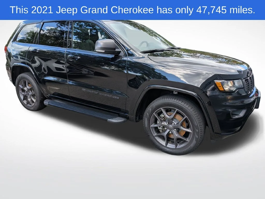 Used 2021 Black Jeep Limited image 1