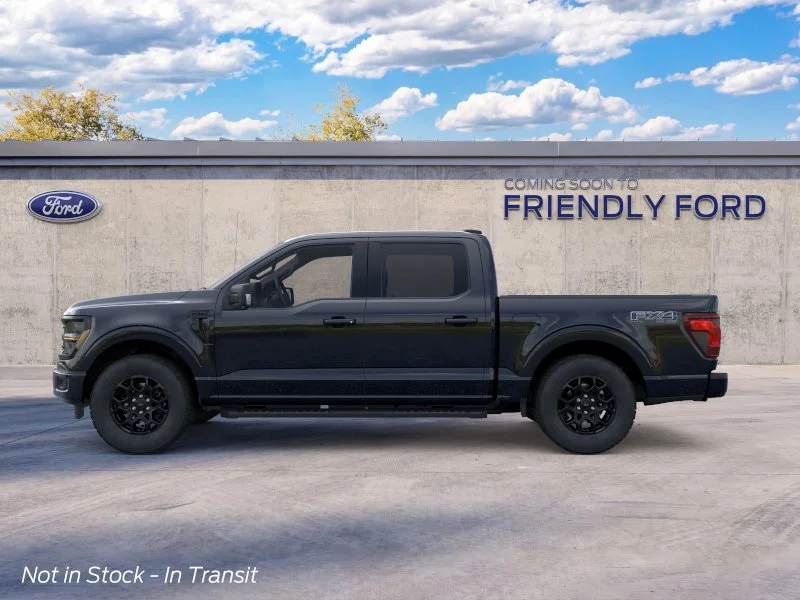 New 2026 Agate Black Metallic Ford XLT image 3