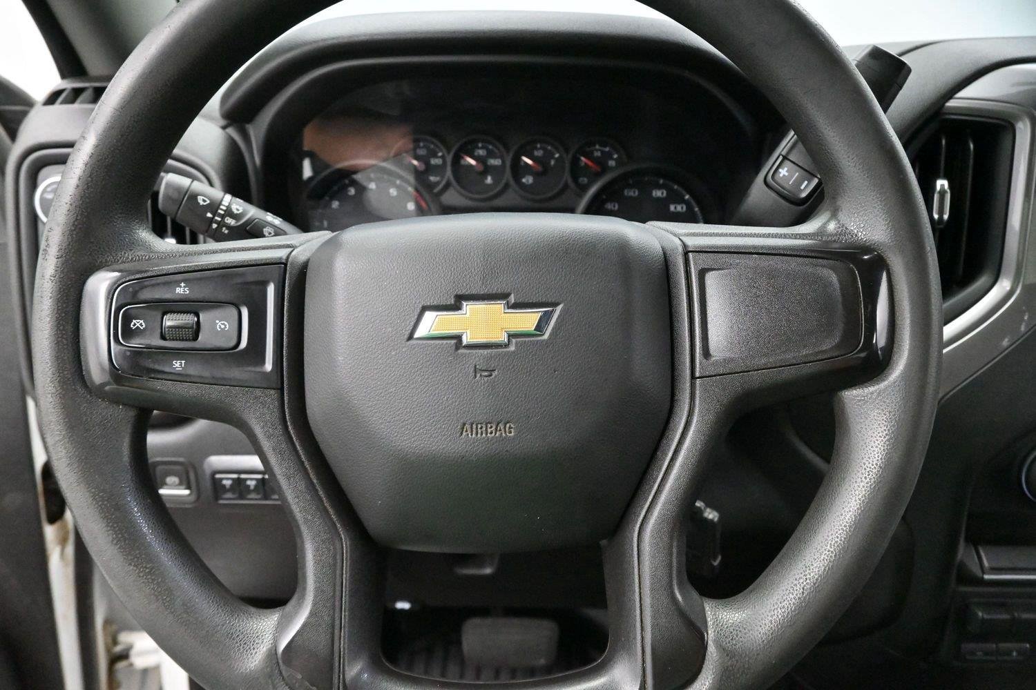 Used 2021 SUMMIT WHITE Chevrolet Work Truck image 14