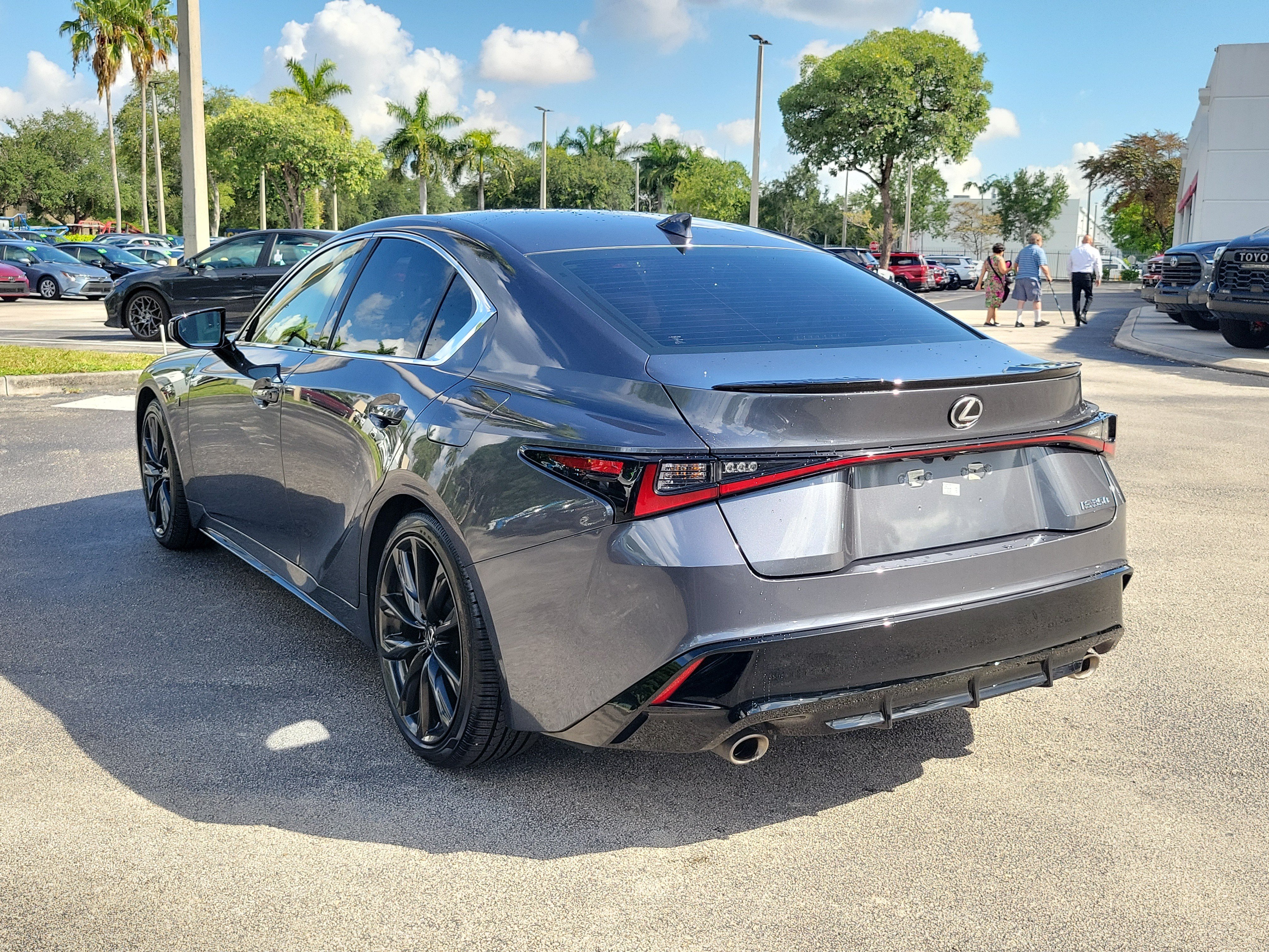 Used 2024 Gray Lexus IS 350 F SPORT Design image 7