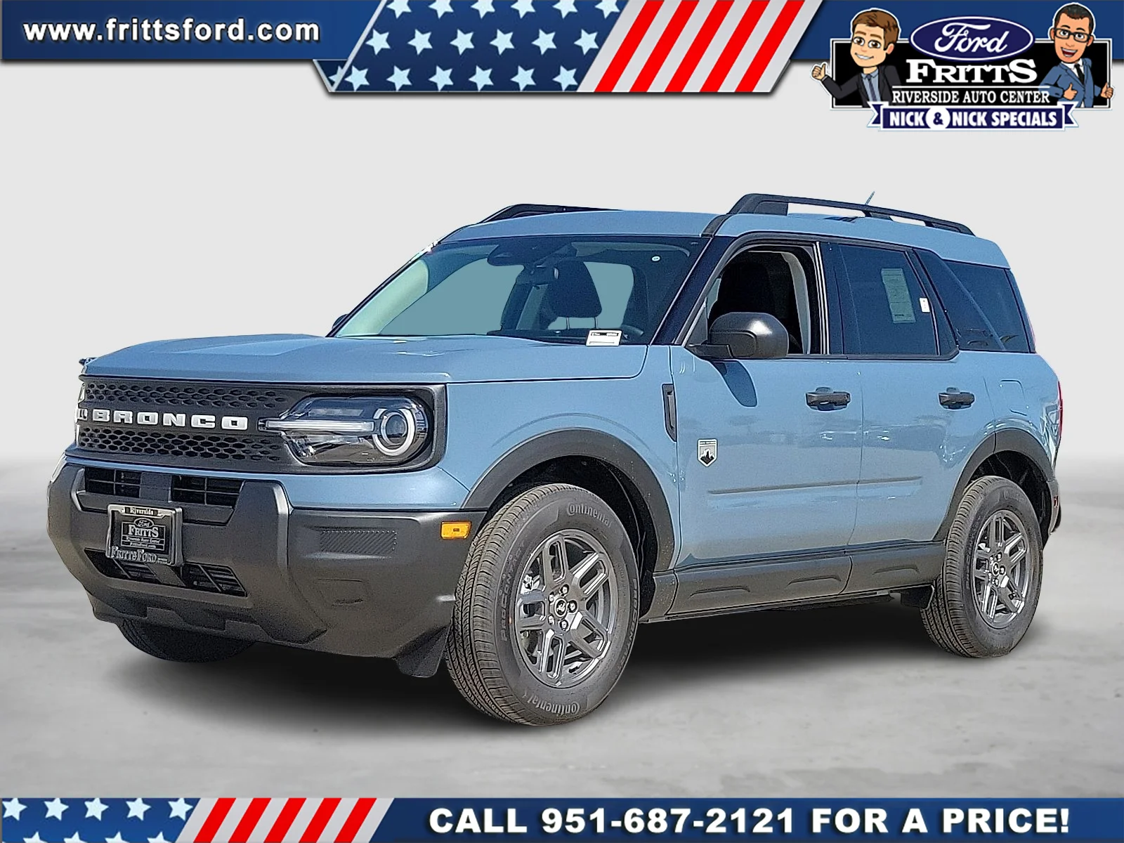 New 2026 Azure Gray Metallic Tri-Coat Ford Big Bend® image 1