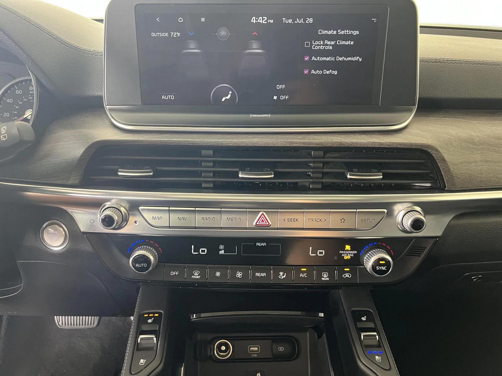 Used 2022 Ebony Black Kia EX image 22