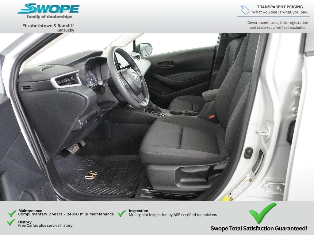 Used 2023 Classic Silver Metallic Toyota LE image 13