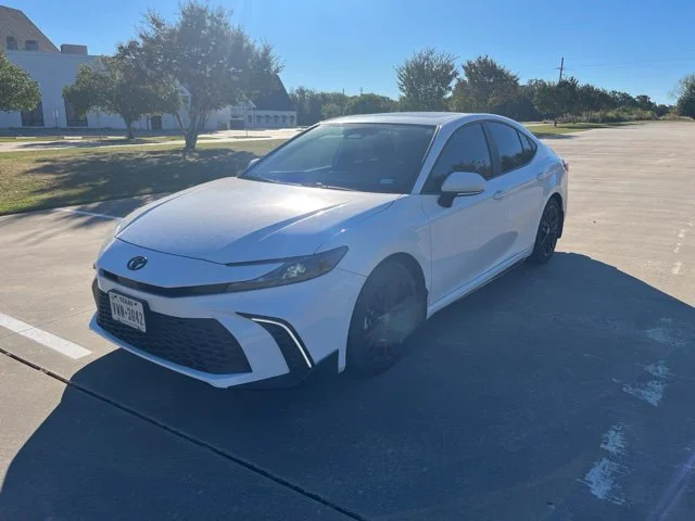 Used 2025 White Toyota SE image 2