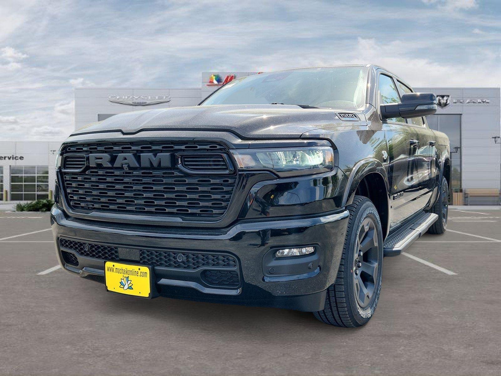 New 2026 Diamond Black Crystal Pearl-Coat Exterior Paint RAM Lone Star image 1